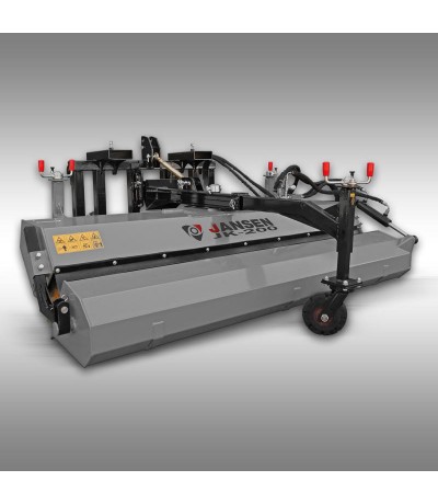 Jansen Trekker veegmachine JK-200, Euro pick-up, universele bezem, voorlader Trekker werktuig