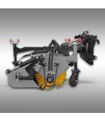 Jansen Trekker veegmachine JK-200, Euro pick-up, universele bezem, voorlader Trekker werktuig