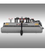 Jansen Trekker veegmachine JK-200, Euro pick-up, universele bezem, voorlader Trekker werktuig
