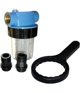 Gude waterfilter 1" binnendraad 125 mm kort compleet Hydrofoorpomp