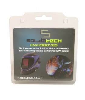 Soldatech Set lasvensters buitenzijde 143,8 x 116,8mm 5 delig