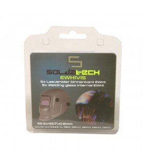 Soldatech Set lasvensters binnenzijde 101,5 x 49,7mm 5 delig