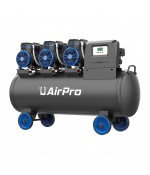 Compressor olievrij 3x1pk 100L tank 230V