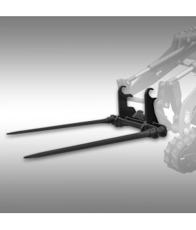 Balenprikker voor compacte lader Jansen KL-200, skid steer, multilader