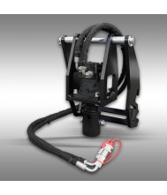 Aardboor voor compactladers Jansen KL-200 inclusief 10+20 cm boorstukken Graafmachine's