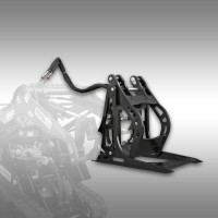Houtklem voor compacte lader Jansen KL-200, skid steer, multilader