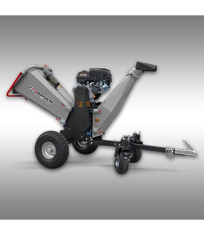 Shredder Jansen GTS-3000, tuinshredder, tuinhakselaar, versnipperaar 15 PK Hakselaar