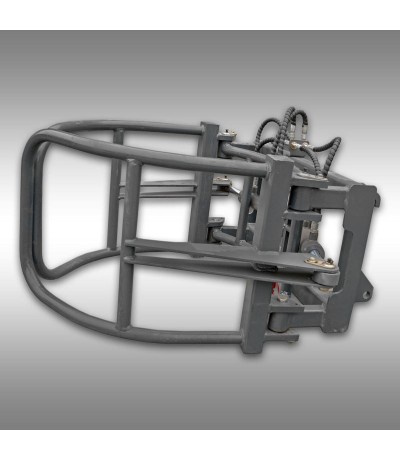 Balenklem voor landbouwlader Jansen HL-500E, wiellader, kniklader, trekker, Hoftrac Dumpers