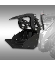 Jansen grijpbak voor compacte lader Jansen KL-200, skid steer, multilader, silagebak Graafmachine's