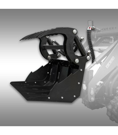 Jansen grijpbak voor compacte lader Jansen KL-200, skid steer, multilader, silagebak Graafmachine's