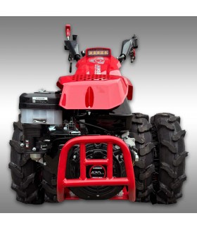 Jansen Complete Set Dubbele Banden voor de MGT-600 Aanbouw voor tweewielige trekker