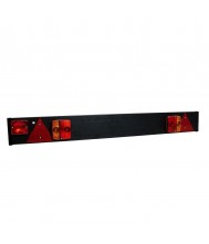 Trailer Gear Verlichtingsbalk 9 meter kabel 7-polig Zwart
