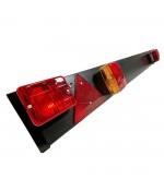 Trailer Gear Verlichtingsbalk 9 meter kabel 7-polig Zwart