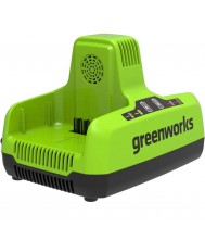 Greenworks G80UC8 80 Volt duo acculader Accu's en Laders