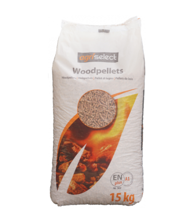 Pallet Pellets 65 zakken Agriselect Pelletkorrels Zak15KG Mixed Wood