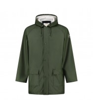 Regenjas PU RWJ100 Army / Groen Maat XL