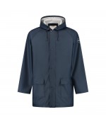 Regenjas PU RWJ100 Navy / Marine Maat S