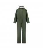 Regenoverall / Spuitoverall PU RWO100 Army / Groen Maat 2XL