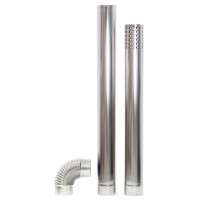 Schouwset 1m+0.9m+ bocht voor W