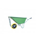 JMC Kruiwagen 160 Liter Poly Met Verzinkt Onderstel en Anti-Lek Band Kruiwagen JMC Kruiwagen 160 Liter Poly Met Verzinkt Onderstel en Anti-Lek Band Kruiwagen