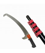 JMC Telescoop takkenzaag 9 mtr aluminium steel