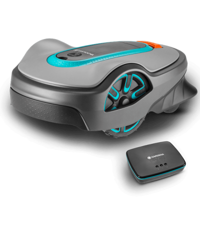 Robotmaaier Sileno Live 750 Gardena set Overjarige automowers Robotmaaier Sileno Live 750 Gardena set Overjarige automowers