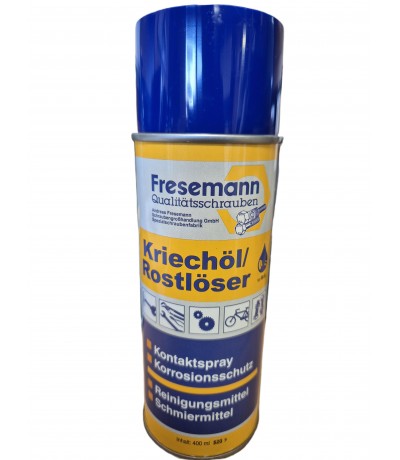 Fresemann Kruipolie & Roestoplosser 400ml – Penetrerende Spray - doos 12 stuks