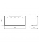 Bullram document- en tablethouder voor gereedschapswagen TB68L7 [P68LDH]