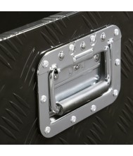 Bullram opbergkist zwart traanplaat small Kisten en opbergdozen