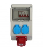 Fluxon verdeelkast 16A 230V / 400V