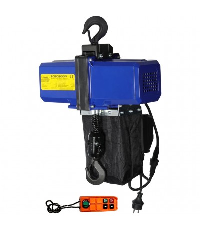 Torso elektrische kettingtakel 500 kg met draadloze bediening Hef- & Hijsmateriaal