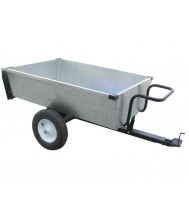 Turfmaster Aanhangwagen met kiepbak in gegalvaniseerd staal 106x84x30 Accessoires & Onderhoud