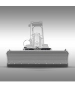 Sneeuwschuif Jansen SP-220, trekker, Euro-aansluiting, 3-punts KAT.1