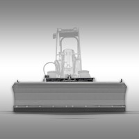 Sneeuwschuif Jansen SP-220, trekker, Euro-aansluiting, 3-punts KAT.1