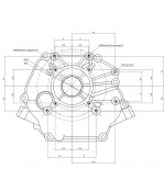 Valkenpower benzinemotor E-start 7.5 pk asmaat 25,4mm
