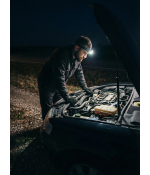 Fluxon hoofdlamp op batterijen Verlichting