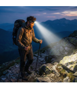 Fluxon hoofdlamp op batterijen Verlichting