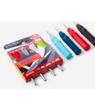 Ventielsleutel set 4 delig