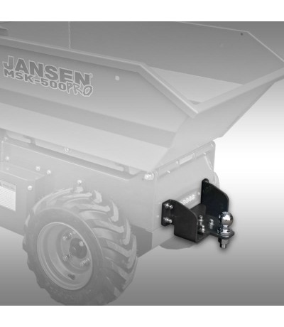 K50 kogelkop-aansluiting Jansen MSK-500pro, elektrische motorkruiwagen Dumpers