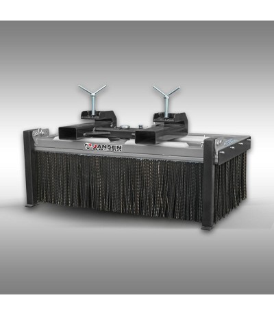 Blokborstel Jansen BB-100, Aangebouwde borstel, Opzetborstel, Heftruckborstel Dumpers