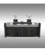 Blokborstel Jansen BB-100, Aangebouwde borstel, Opzetborstel, Heftruckborstel Dumpers