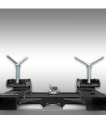 Blokborstel Jansen BB-100, Aangebouwde borstel, Opzetborstel, Heftruckborstel Dumpers