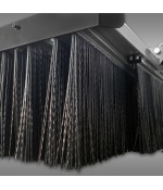 Blokborstel Jansen BB-100, Aangebouwde borstel, Opzetborstel, Heftruckborstel Dumpers