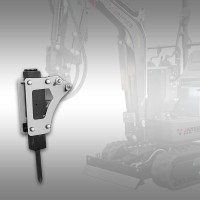 Hydraulische sloophamer voor JANSEN® minigraafmachine MB-700