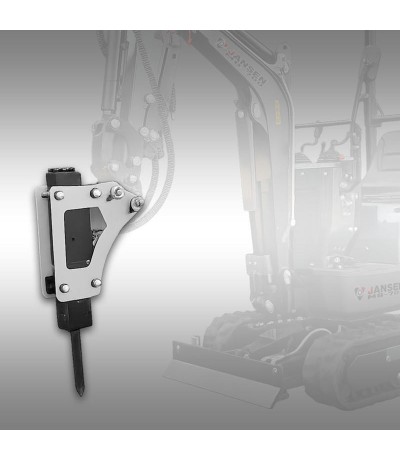 Hydraulische sloophamer voor JANSEN® minigraafmachine MB-700 Graafmachine's
