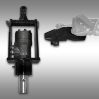 Hydraulische grondboor voor KL-200, Jansen HBG-1500 incl. adapter KL-200