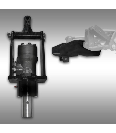 Hydraulische grondboor voor KL-200, Jansen HBG-1500 incl. adapter KL-200 Grondboor