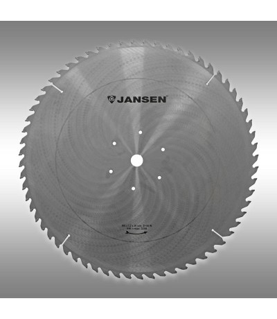hardmetalen zaagblad, Jansen® PROLINE, 600 mm, fijne vertanding