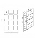 Lade organizer 12 vakken EXPERT Werkplaatsinrichting