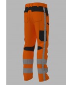Werkbroek RWS stretch WBSRWS100 fluo-oranje maat 52